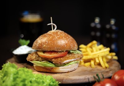 Çıtır Tavuk Burger